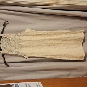 Hollister Lace High Neck Dress